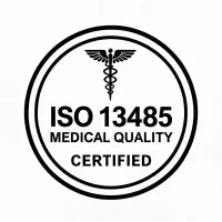 ISO 13485 certification badge